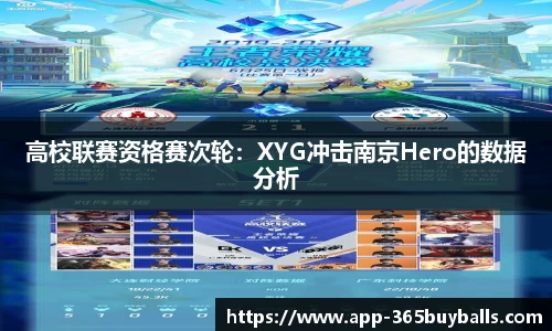 高校联赛资格赛次轮：XYG冲击南京Hero的数据分析